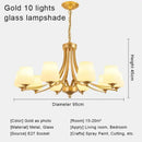 GobekUsa Crystal Chandelier Ceiling Lights for Modern Living Spaces