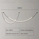 GobekUsa Designer Arc Line Restaurant Lighting Chandelier