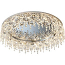 GobekUsa Crystal LED Ceiling Chandelier for Living, Bedroom, Kitchen, Dining Room