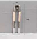GobekUsa Designer Tassel U-Shaped Wall Lamp - Gold/Silver/Black Metal - Hotel Living Corridor