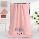 GobekUsa Cartoon Soft Hand/Face Towel | Coral Fleece Quick-drying Towel