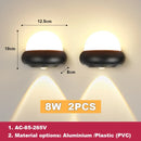 GobekUsa Acrylic LED Wall Light for Home Decoration Luxury Mood Light