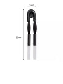GobekUsa Designer Tassel U-Shaped Wall Lamp - Gold/Silver/Black Metal - Hotel Living Corridor