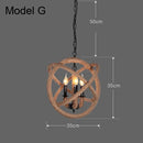 GobekUsa Industrial Rustic Pendant Lights Indoor Lamp for Living Dining Room Home Décor