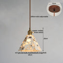 GobekUsa LED Terrazzo Pendant Lights for Corridor, Bedroom, Living Room - Japanese Style Lighting