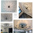 GobekUsa LED Chandelier: Modern Nordic Design for Living Room, Bedroom, Office, Study - Home Décor Lighting