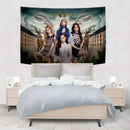 GobekUsa Kpop Black Pink Girl Group Tapestry Banner Concert Decorative Painting