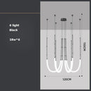 GobekUsa Art Deco Gold Black LED Designer Pendant Light for Dinning Room