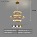 GobekUsa LED Luxury Ring Chandelier for Living Room Decoration