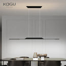 GobekUsa LED Ceiling Pendant Lamp: Minimalist Chandelier, Height Adjustable, Home Decor Solution