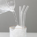 GobekUsa Glass Straws: Reusable Eco-Friendly Drinking Straws with Brushes