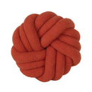 GobekUsa Knotted Ball Grey Throw Pillow for Bed Couch Living Room