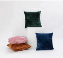 GobekUsa Dark Grain Velvet Pillow Cover - 45x45cm