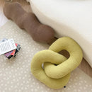 GobekUsa Kids Comfort Knotted Cushion: Handmade & Bendable for Couch, Bed, Car, Office.