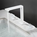 GobekUsa Brass Black Basin Faucet | Antique Waterfall Sink Faucet | Hot & Cold 3-Hole Faucet