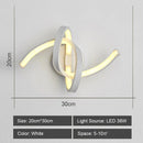 GobekUsa LED Wall Sconce Light Acrylic Lamp for Bedroom Corridor Chandelier Style