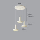 GobekUsa LED Minimalist Nordic Pendant Chandelier for Living Room, Bedroom, and Bedside