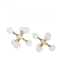 GobekUsa Crystal Ball Molecule Geometric Metal Ornament Home Decor