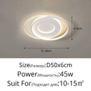 GobekUsa LED Ceiling Lights Techo for Living Room Study Dining Kitchen Decor