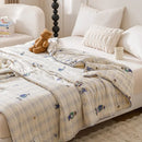 GobekUsa Cooling Summer Blanket | Soft & Breathable Natural Plant Comforter
