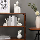 GobekUsa Abstract People Resin Statue Set for Modern Home Decor