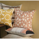 GobekUsa Geometric Embroidered Noble Cushion Covers for Living Room Sofa