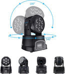 GobekUsa Big Dipper RGBW Mini Moving Head Party Light Set for Bars - 2pcs