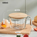 GobekUsa Borosilicate Glass Measuring Cup Jug, Large Capacity for Baking, Cooking, Kitchen