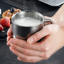 GobekUsa Double Wall Stainless Steel Coffee Mug for Home & Travel