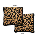 GobekUsa Birds Floral Print Cushion Cover with Tassels 50x50cm