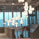 GobekUsa Japanese Style Cloth Pendant Light - Nordic Design for Living Room and Restaurant