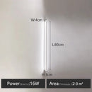 GobekUsa Bedroom Wall Lamp: Nordic Strip Light, Minimalist Design, Black Background, Decorative Luminaires