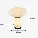 GobekUsa LED Rice Paper Table Lamp E27 Modern Art Decor Minimalist Design