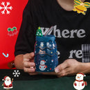 GobekUsa Christmas Tree Ceramic Mug with Lid Straw for XMAS Gift