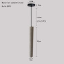 GobekUsa Industrial Stone LED Pendant Lamp, Adjustable Wire, Colorful Options