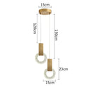 GobekUsa Gold Crystal Pendant Lights - Luxury Home Decor