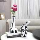 GobekUsa Abstract Vase: Modern Design, Desk Decoration, Room Aesthetic Decor