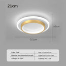 GobekUsa LED Ceiling Light: Modern Surface Mount for Bedroom, Living Room, Hallway
