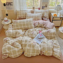GobekUsa Cloud Touch Ultra Soft Duvet Cover Set in Sweet Design & Double Layer Yarn