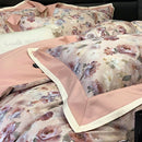 GobekUsa 100S Egyptian Cotton Print Bedding Set for Queen King Ru Size