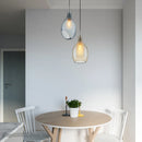 GobekUsa Glass Pendant Lights: Modern Wine Bottle Lamps for Living Room, Bedroom, Kitchen