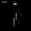 GobekUsa Crystal Bubble Pendant Chandelier for Dining Room Bedroom Restaurant Bar