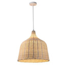 GobekUsa Bamboo Weaving LED Pendant Lights for Home Decor and Dining Room