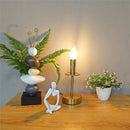 GobekUsa Industrial Retro Candle Floor Lamp for Living Room Bedroom Study
