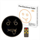 GobekUsa Funny Emoticon LED Sign Light with Remote Control for Car Back Window