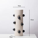 GobekUsa Geometric Ball Vase: Creative Resin Terrarium Pot for Home Decor or Floral Arrangements