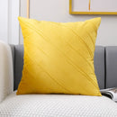 GobekUsa Houndstooth Cushion Cover 30x50cm Black and White Bow Waist Pillow Case