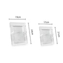 GobekUsa Crystal Glass Cube Photo Frame for Desktop Decor - Home Decor Ornaments