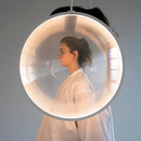 GobekUsa LED Glass Pendant Light: Stylish Round Fixture for Hall, Living Room, Restaurant