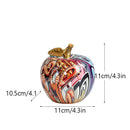 GobekUsa Apple Sculpture Resin Ornament Modern Pop Art Interior Decor Statue
